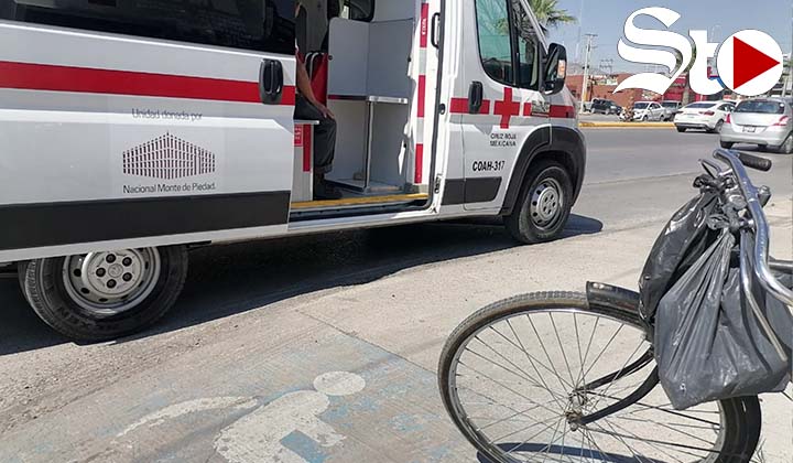 Ciclista De La Tercera Edad Resulta Herido Tras Ser Impactado Por Una