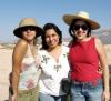 En el desierto de Gobi, Mongolia, fueron captadas las laguneras Vanessa García, Verónica Ramírez e Idoia Leal.