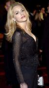 La cantante Christina Aguilera asistió a la premier.