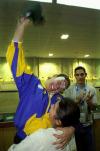 Medalla de plata para la Colombiana Amanda Mondol en la competencia de tiro con pistola.