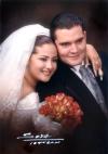 L.A.E. Édgar Omar Estrada de Santiago y Señorita Alejandra Reyes Franco recibieron la bendición nupcial  el 11 de enero de 2003