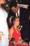 Una vez que retomaron sus lugares, el siguiente paso fue descubrir quién debía ocupar el trono, fue entonces que el destino permitió a Nuri Quintero Cuerda ser la afortunada reina 2003 y a Carolina Sada Sandoval, la nueva princesa.