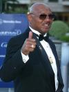 El campeón estadounidense Michael Johnson en su llegada a los Laureus Sport Awrads.
