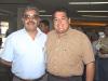 Raymundo Lozano llegó a La Laguna para tratar negocios relacionados a elevadores empresariales, lo recibió Rodolfo Romo.