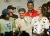 El cantante colombiano Juanes y el trío Bacilos acapararon las candidaturas para la cuarta edición de los premios musicales Grammy Latino, que se entregarán en Miami en septiembre en una ceremonia que homenajeará a Celia Cruz.