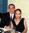 Alfredo Bautista y Anna Luisa Adame de Bautista recientemente celebraron el primer aniversario de matrimonio.