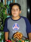 El jovencito Jesús Daniel Roel festejó su décimo segundo aniversario con un convivio ofrecido por sus papás.