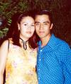 Nidia Favela Castro festejó su cumpleaños en compañía de su novio, Jorge Vidaña Ruiz.