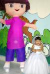 Tres años de edad cumplió Alejandra por lo que sus padres los señores Alejandro Jaramillo y Karla Haydé Flores de Jaramillo le ofercieron una divertida piñata.