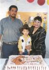 José Eduardo Velasco González celebró su quinto aniversario de vida con una fiesta ofrecida por sus papás.