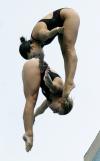 Las mexicanas Paola Espinosa y Laura Sánchez, obtuvieron la medlla de plata en los clavados sincronizados en la plataforma de 10 metros.
