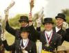 Los representativos de balón-mano han tenido una excelente participación en estos juegos, en donde han alcanzado tres finales.
