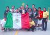 Ana Guevara ofreció una rueda de prensa a su regreso a México en compañía de los demás seleccionados panamericanos.