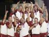 La selección femenil softball estadounidense venció a su similar de Canadá para obtener la medalla de oro.