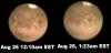 A las 09:51 GMT, Marte pasó a 'apenas' 55,76 millones de kilómetros de la Tierra, lo que supone el mayor acercamiento entre ambos planetas desde la Edad de Piedra.

En el gráfico: Miles de guatemaltecos pudieron apreciar al vecino planeta en el Instituto Nacional de Astronomía de Guatemala