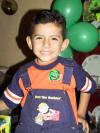 Cinco años de edad cumplió David, motivo por el que sus padres, David Jiménez y Graciela de Jiménez lo festejaron.