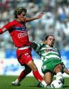 Los goles del conjunto lagunero fueron obra de Héctor Altamirano a los 64 minutos, José Antonio Noriega (68) y Jared Borgetti cerró la cuenta a los 84.
