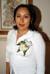 Rosa María Aguilera Moreno, en la despedida de que le ofrecieron por su próxima boda con Roberto Contreras Godoy.