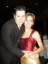 Aurora Gutiérrez Mansur y Carlos Valdés Bohigas, en reciente festejo de boda.