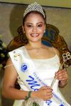 Señorita Mayra Sandoval, reina del Club de Leones en Torreón.