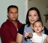 Estefanía Gutiérrez Salazar celebró su primer año de vida en compañía  de sus padres Alejandro  y Guadalupe Gutiérrez.