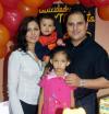 El pequeño Miguel Ángel fue festejado por sus padres Miguel Ángel Cardona Andrade y Mónica Muñoz Salazar  y su hermanita Luisa Fernanda.