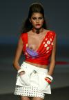 Miro, uno de los diseñadores más aplaudidos en el XXXVIII edición de Pasarela Cibeles, gustó y convenció con una colección completamente en blanco,