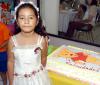 Argentina Hernández de la Vara en su fiesta de cumpleaños organizada por su mamá con motivo de sus seis años de vida.