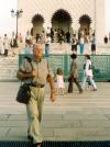 04 octubre 
Romualdo Segovia captado en su reciente vistia al Mausoleo del Rey Mohammed V en Rabat, Marruecos.