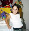 Niña Victoria Carrillo el día que fue festejada por su octavo cumpleaños.
