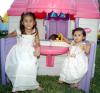 Las pequeñas Ana Victoria y Ana Cristina Castro Arreola celebraron su séptimo y primer aniversario de vida respectivamente