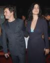 La actriz Linda Cardenelli fue una de las invitadas a la premiere de 'Matrix Revolutions'.