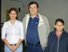 Alberto Moreno Camargo, Juana Moreno Aguilar y Felícitas Luna García viajaron a Tijuana en plan vacacional.