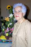Señora Esperanza Martínez Vda. de Samperio festejó su cumpleaños al lado de sus numerosos familiares y amistades más cercanas.
