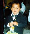  14 de noviembre 2003  

Mauricio Slavador Prieto Durán en el festejo qeu le organizaron sus padres por sus siete años de vida