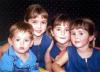 21 de noviembre  
Regina, Bárbara, Priscila y Javier de la Peña Schott captados en pasado festejo infantil.