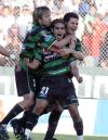 Matías Vuoso levantó de sus asientos a 20 mil aficionados al anotar el gol del triunfo.