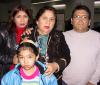 08 de diciembre
Nidia Zapata y Mariana Galván regresaron de la Ciudad de México, las despidió Lilia Gurrola.