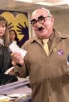 Maribel Guardia y Jorge Ortiz de Pinedo durante su participación en el Teletón.