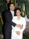 Lic. Ricardo Ángel García Arévalo y Srita. Liliana Martínez Hernández contrajeron matrimonio civil el seis de diciembre de 2003.