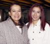  17 de diciembre de 2003 

María Enriqueta Riojas viajó a México por asuntos de trabajo, la despidió Dora Alicia Puente.