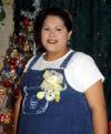  18 de diciembre  
Mayra Muñoz de Casas en la fiesta de regalos que le ofrecieron por el bebé que espera.