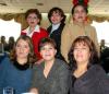 Lucero Tabares, Bertha Alicia Esparza, Adriana Martínez, Rosy Rangel, Ana María González y Drian Azpilcueta.