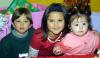 Maximiliano, Valeria y Valentina García Rodríguez festejaron sus respectivos cumpleaños con una divertida fiesta infantil.