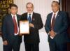 El club Sertoma de Torreón A.C., otorgó su máxima presea, el premio 'Servicio a la Humanidad' al Dr. Manuel Terán Lira, por su destacada participación a beneficio de la Región Lagunera.