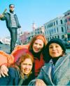 Elvia Ochoa, Esther Aguilar y Maru Rodríguez, en su reciente viaje a Venecia.