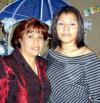  09 de enero  
Yadira Hidere Correa Rodríguez con su mamá María Eugenia Monárrez el día de su cumpleaños
