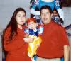 Vanessa Joselyne Rangel acompañda de su mamá, Silvia Reséndiz  y su hermano Alberto Rangel.