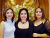  24 de enero  
Rocío Rodríguez, Gloria Partida y Farah Hernández.