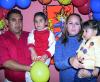 Raúl Negrete Daga festejó su sexto cumpleaños en compañía de sus papás Raúl Daga y Aurora Negrete y de su hermanita.